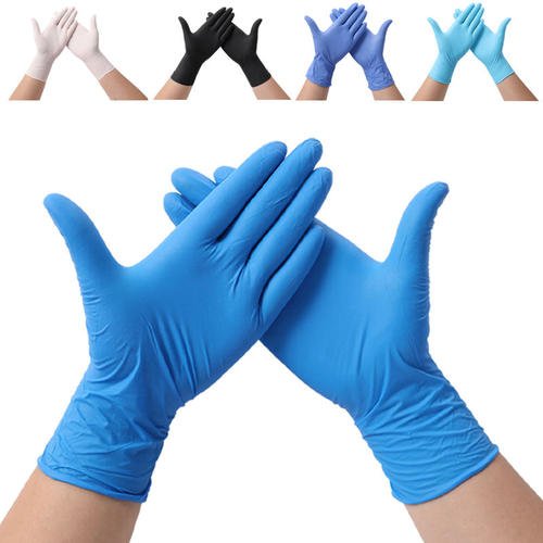 Disposable Nitrile Latex Vinyl Gloves